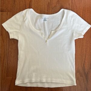white brandy button top